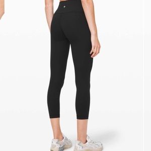 Lululemon Wunder Under Crop Full-On 23" new 10